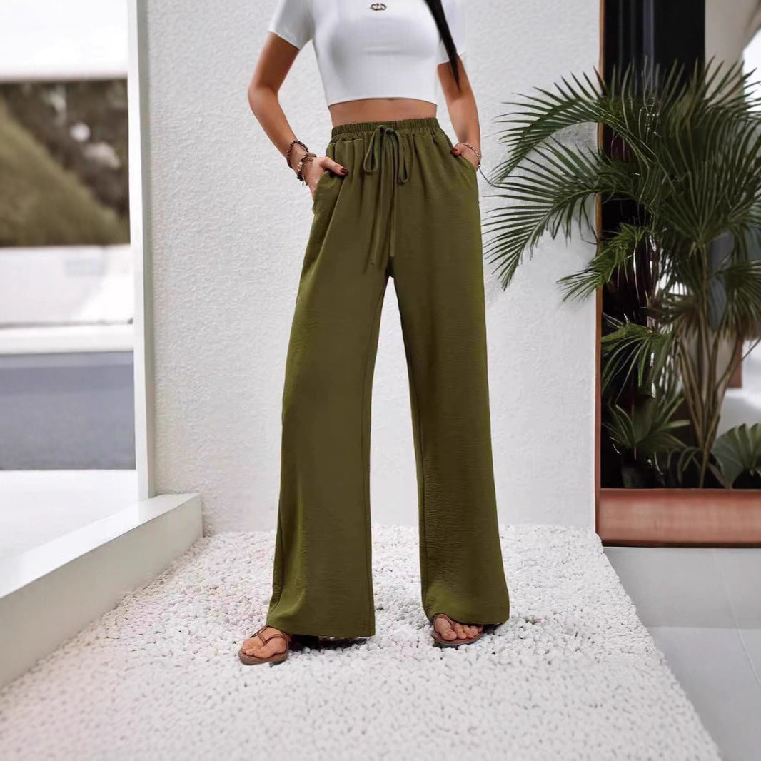 Damen weite Palazzo-Hosen EB