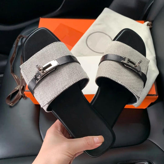 Damen Bequeme Freizeitsandalen mit modischem Riemendesign EB