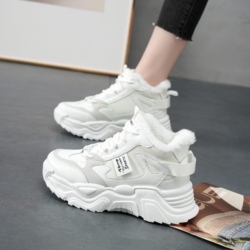 Damen Winter Sneakers mit isolierendem Futter und rutschfester Sohle EB