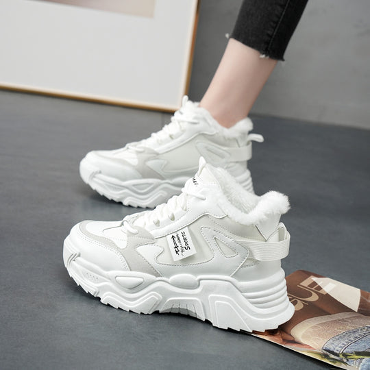 Damen Winter Sneakers mit isolierendem Futter und rutschfester Sohle EB