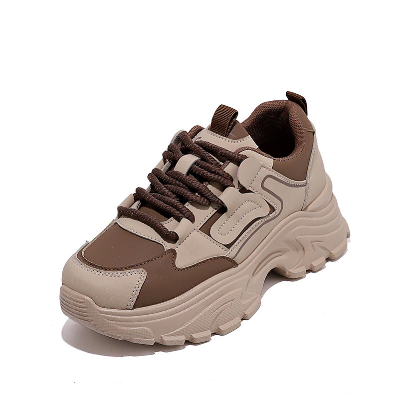 Damen Chunky Sneakers mit luftdurchlässigem Obermaterial und dämpfendem Sohlenprofil EB