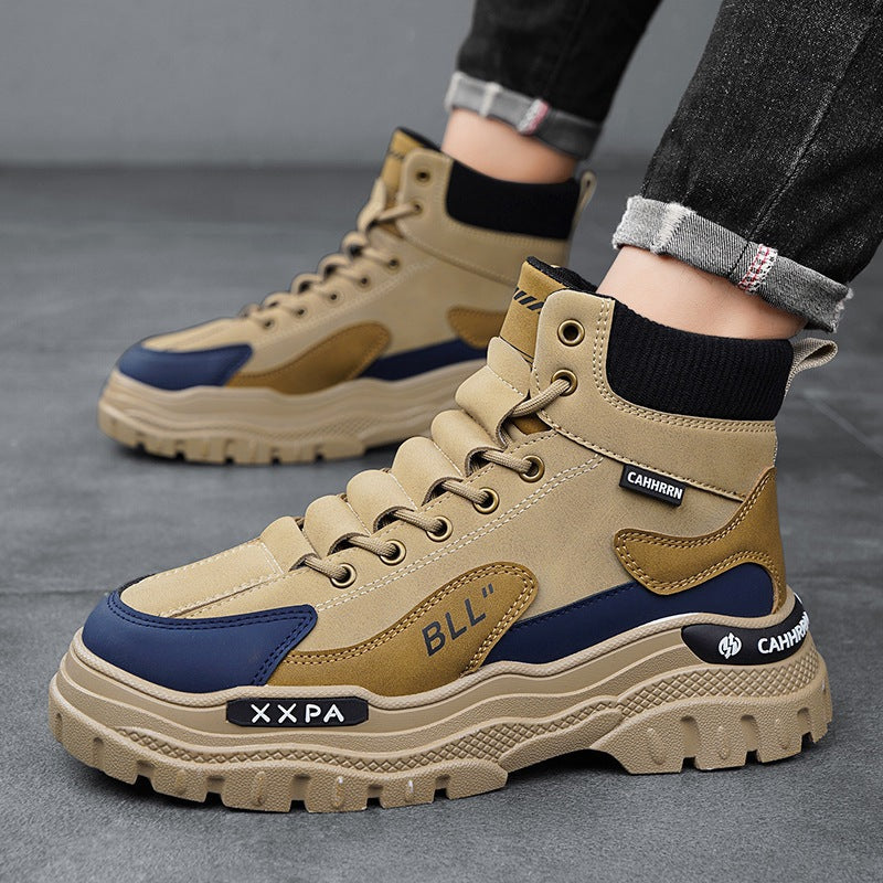 Herren robuste Outdoor Sneakers mit verstärkter Sohle EB