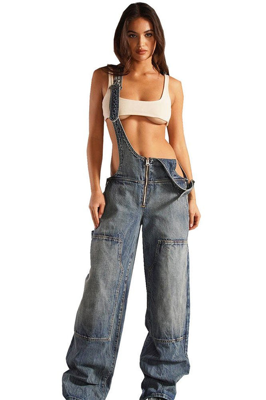 EB | Denim Multi Taschen Overall