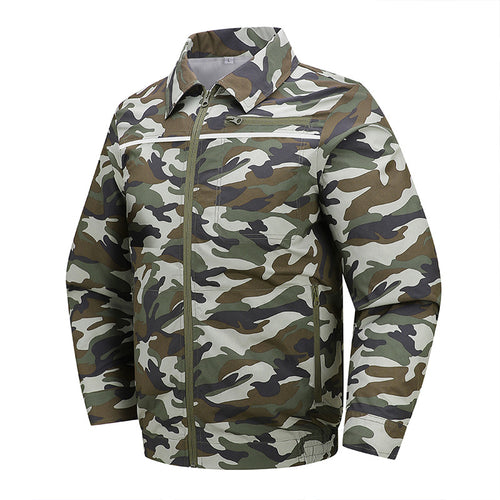 Herren nan atmungsaktive Kühljacke mit integrierten USB-Lüftern EB