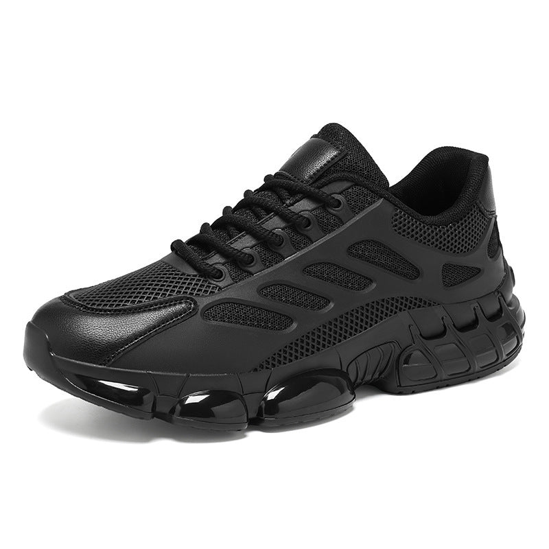 Damen Flexible Sport-Sneaker mit atmungsaktiver Mesh-Oberfläche und rutschfester Sohle EB