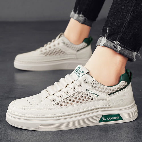 Damen Modische Sneakers mit atmungsaktivem Obermaterial und komfortabler Dämpfung EB