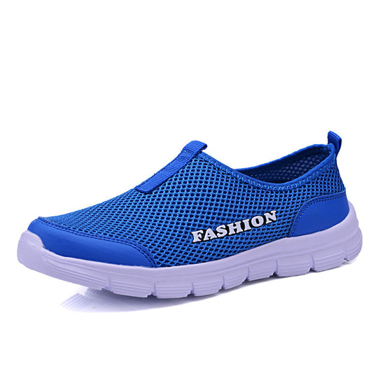 Damen Atmungsaktive Slip-On Sport Sneakers mit rutschfester Sohle EB