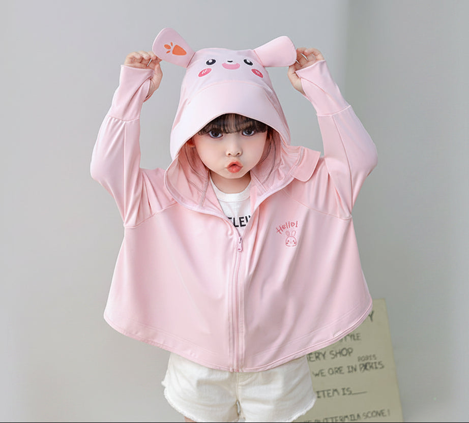 Damen leichte und atmungsaktive Sportjacke mit Kapuze EB