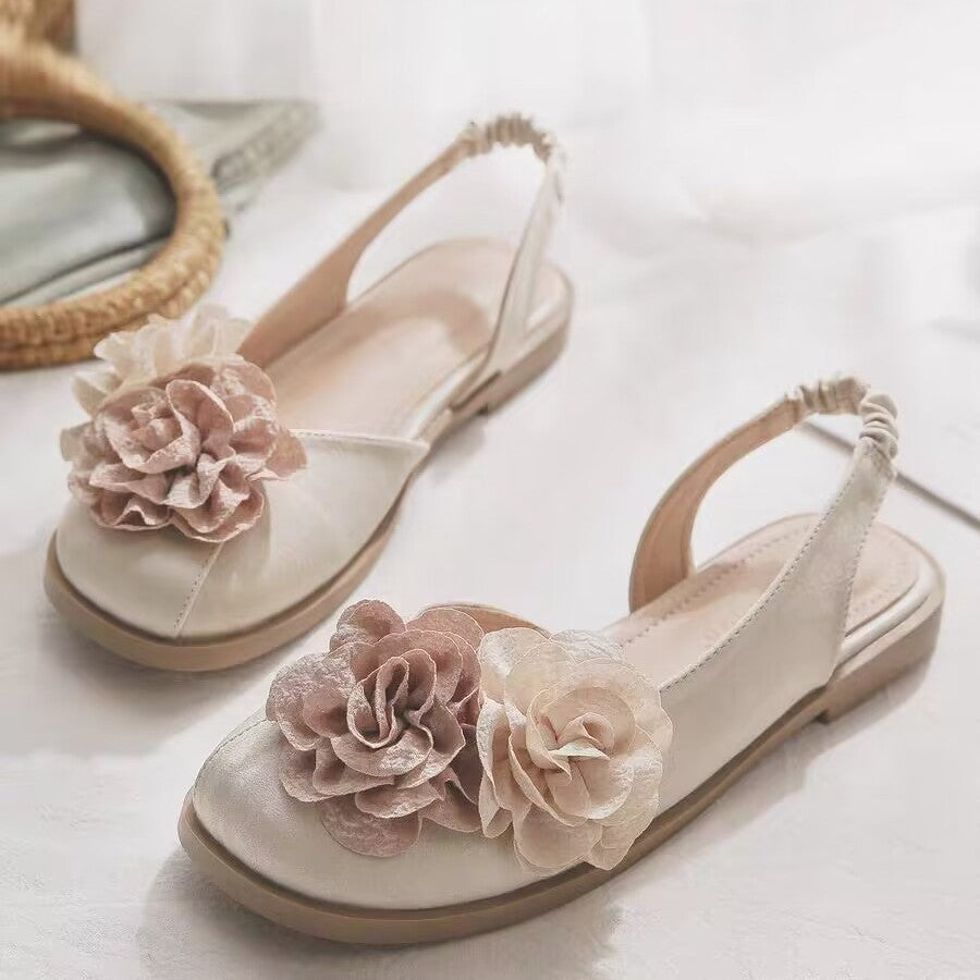 Damen Komfortable Ballerinas mit elastischem Fersenbereich EB