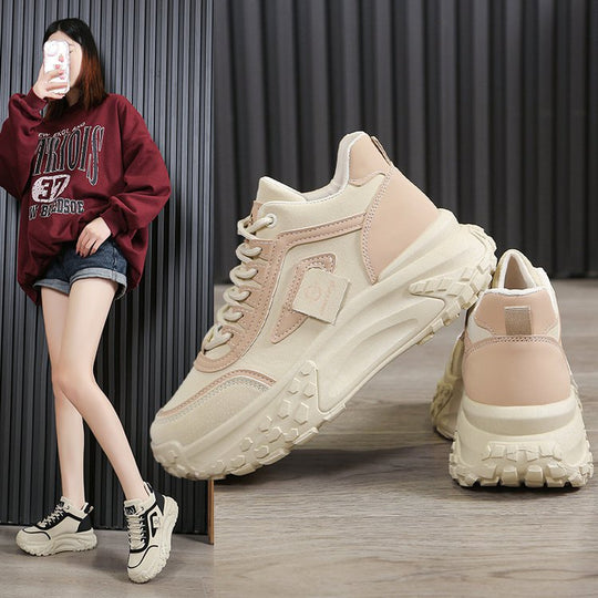 Damen athletische Sneaker mit dämpfendem Komfortsystem und rutschfester Sohle EB
