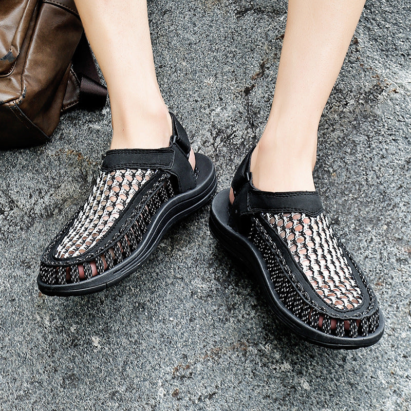 Damen Atmungsaktive Wassersandalen mit Sicherheitsverschluss und flexibler Sohle EB
