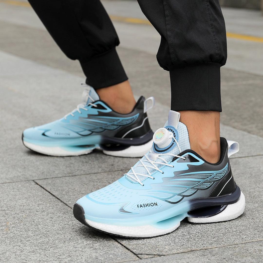 Damen Sportliche Sneakers mit innovativem Schnellschnürsystem und dämpfender Sohle EB