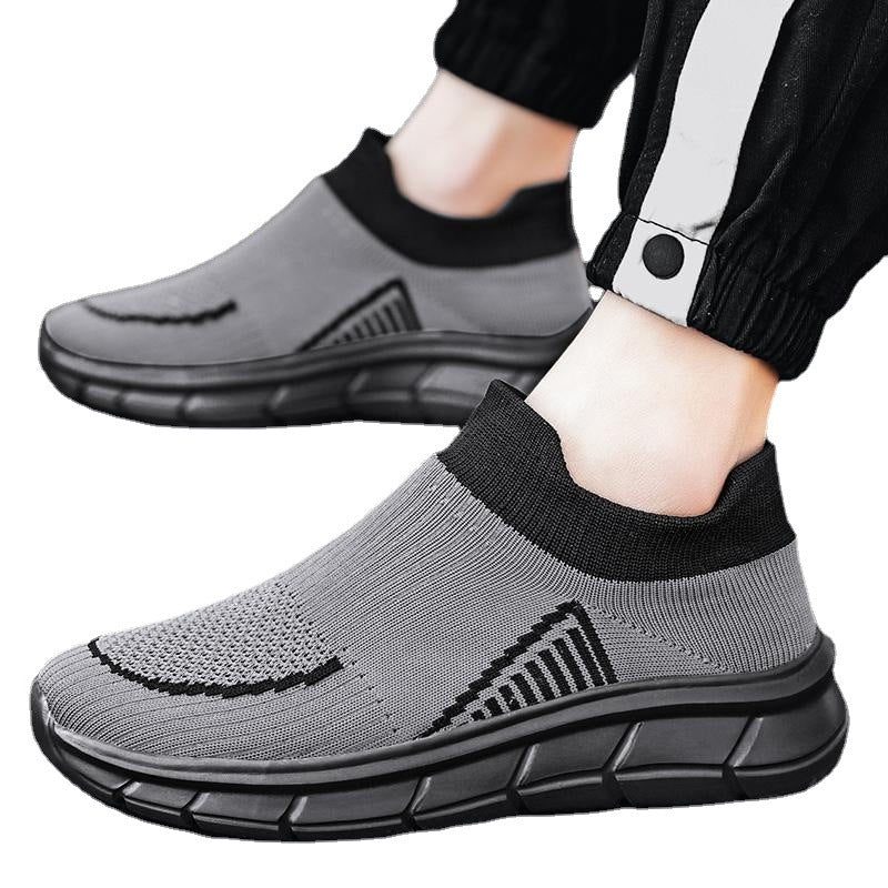 Damen Komfortable Slip-On Sneakers mit vielseitigem Design EB