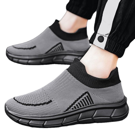 Damen Komfortable Slip-On Sneakers mit vielseitigem Design EB
