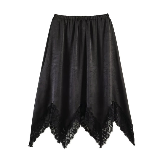 Damenrock mit eleganter Spitzenverzierung EB