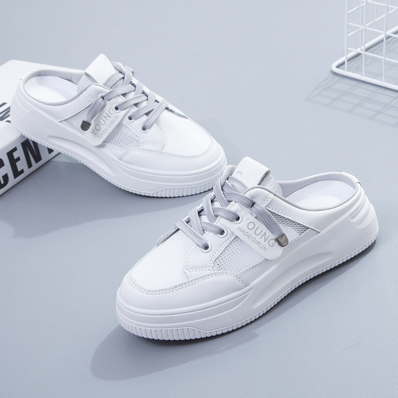 Damen Sneaker mit praktischem Slip-On Design und atmungsaktiver Mesh-Oberfläche EB