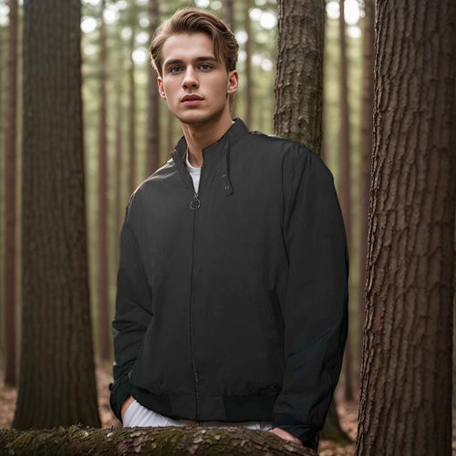 Herren lässige und winddichte Freizeitjacke EB