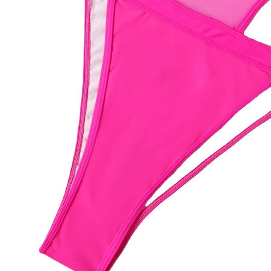 Damen Einteiler Badeanzug mit sportlichem Design EB