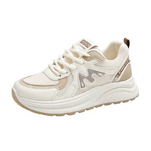 Damen Sneakers mit gepolsterter Sohle und atmungsaktivem Obermaterial EB