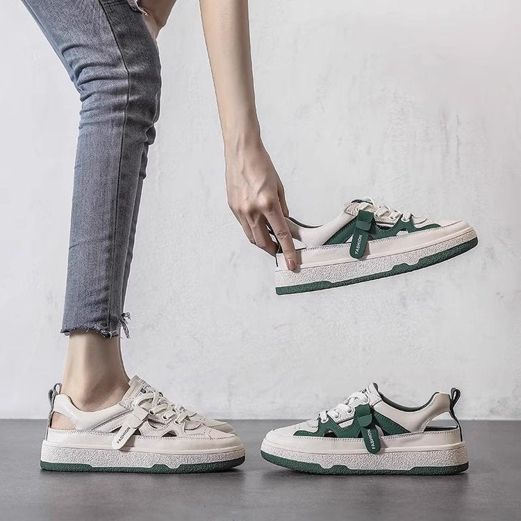 Damen Sportive Sneaker mit coolem Designelementen EB