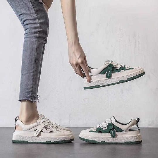 Damen Sportive Sneaker mit coolem Designelementen EB