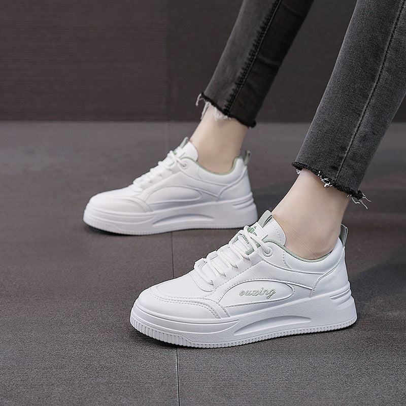 Damen modische Sneakers mit dämpfendem Sohlenprofil und atmungsaktiver Oberfläche EB