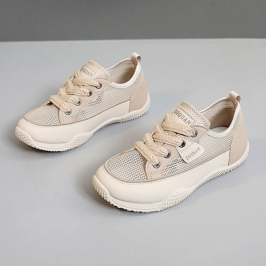 Damen Atmungsaktive Freizeitsneaker mit robustem Profil und modischen Akzenten EB