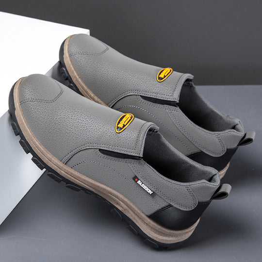 Herren Komfortable Slip-On Freizeitschuhe mit rutschfester Sohle EB