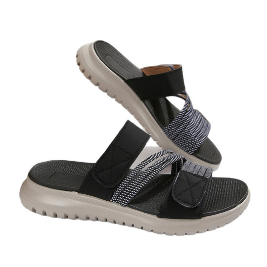 Damen Bequeme und stilvolle Fußbett-Sandalen EB
