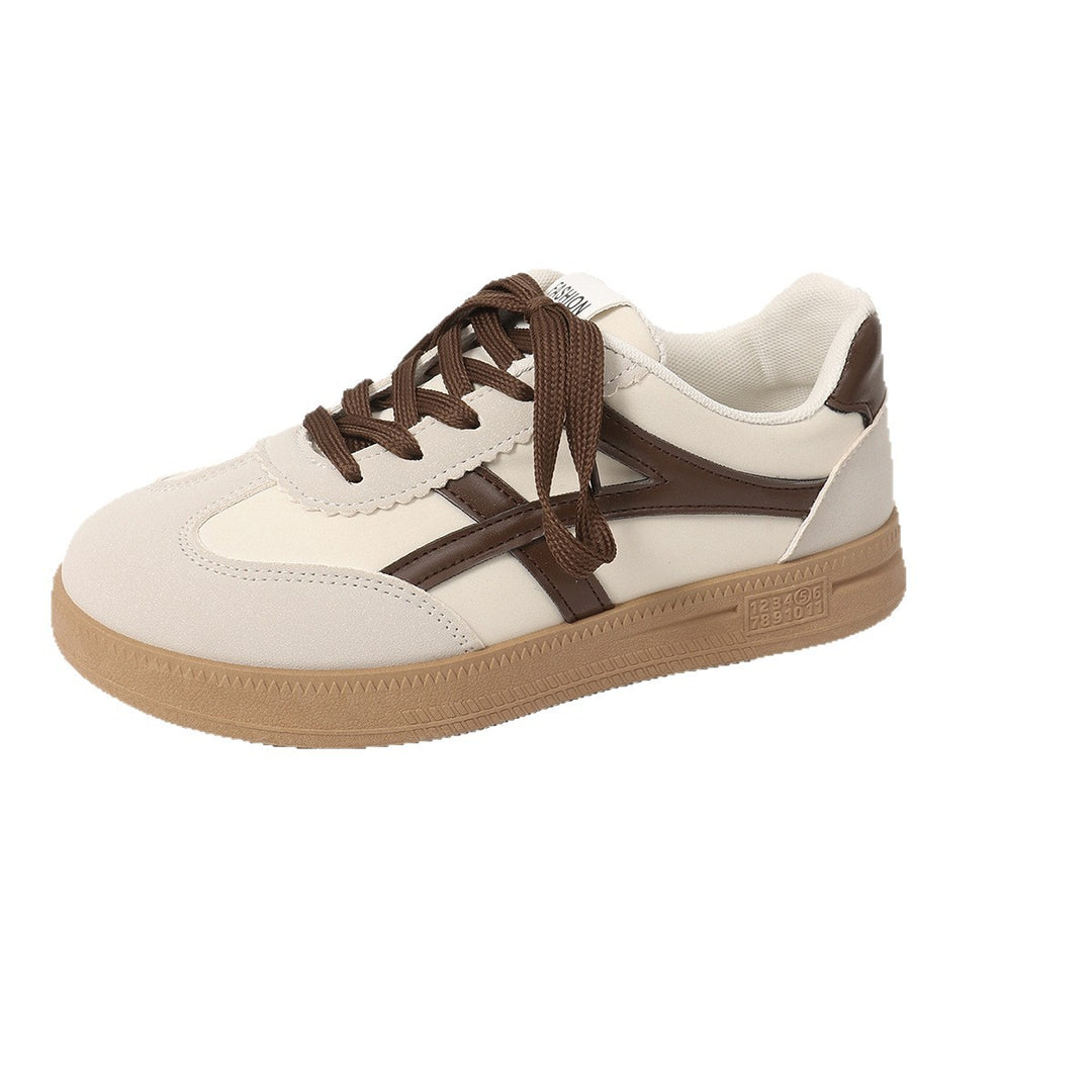 Damen Sneakers im Retro-Design mit hochwertiger Schnürung EB