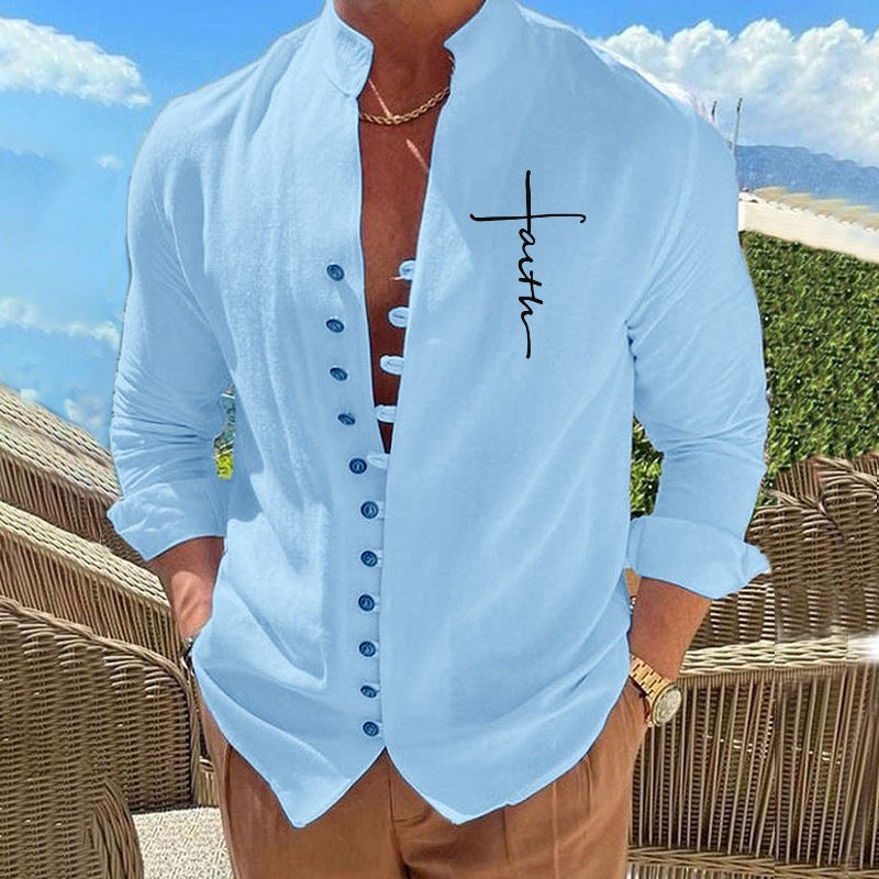 Herren luftige Hemdbluse EB