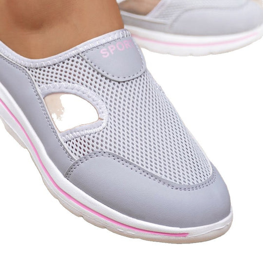 Damen Sportliche Freizeitschuhe mit atmungsaktivem Netzdesign EB