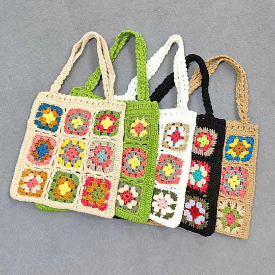 Damen Handgefertigte Häkel-Tasche EB