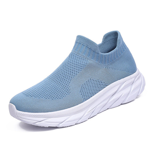 Damen Atmungsaktive Strick-Sneaker mit flexiblem Sockendesign EB