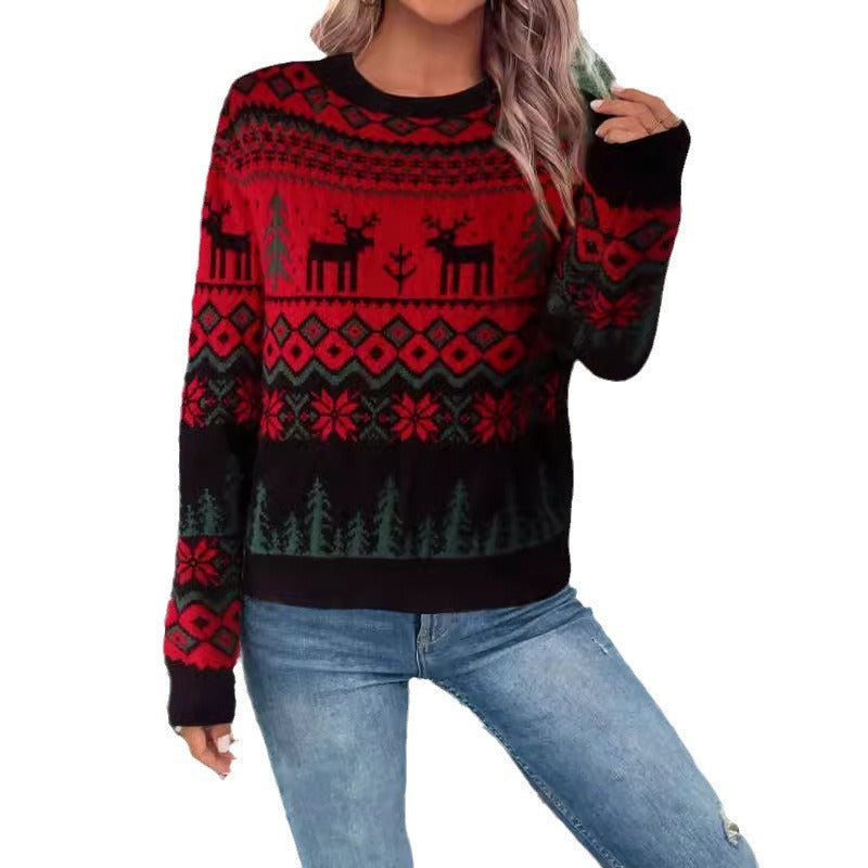 Damen Weihnachts-Pullover EB