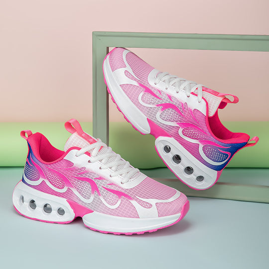 Damen Sportliche Sneakers mit atmungsaktiver Netzoberfläche und innovativer Dämpfungstechnologie EB