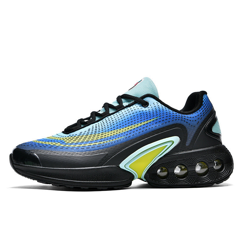 Herren retro-futuristische Dämpfungs-Sneaker mit kugelförmiger Luftkammer und atmungsaktivem Mesh-Obermaterial EB