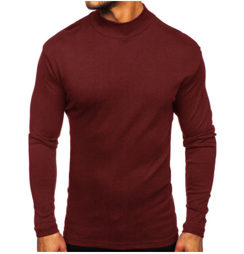Herren hochwertiger Rollkragenpullover aus langlebigem Material EB