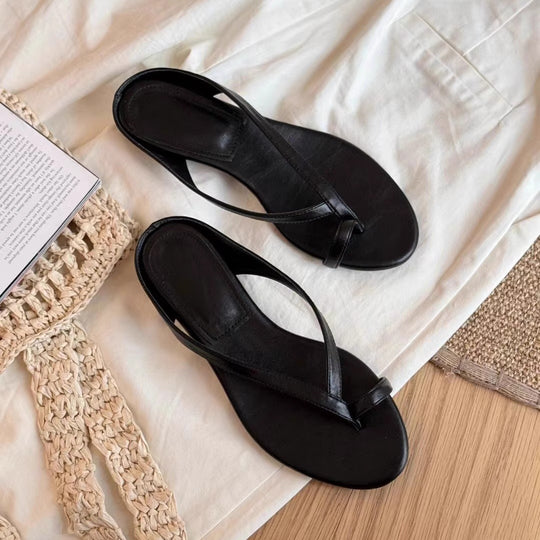 Damen Riemensandalen mit flexiblem Fußbett und eleganter Schnallenakzentgestaltung EB