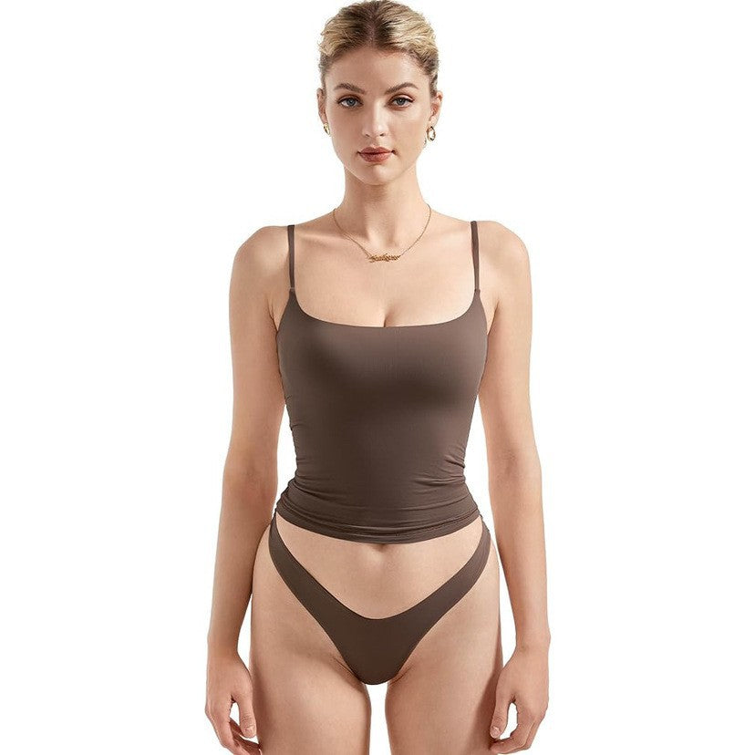 Damen Bikini-Set mit raffiniertem Schnitt und verstellbaren Trägern EB