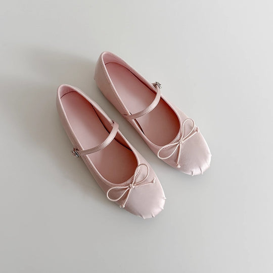 Damen Ballerinas mit verstellbarem Riemen und bequemer Innenpolsterung EB