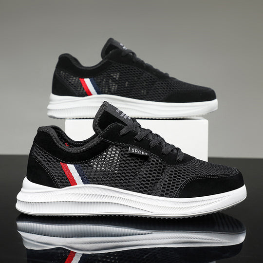 Damen Sportliche Sneakers mit atmungsaktiver Mesh-Oberfläche und rutschfester Sohle EB