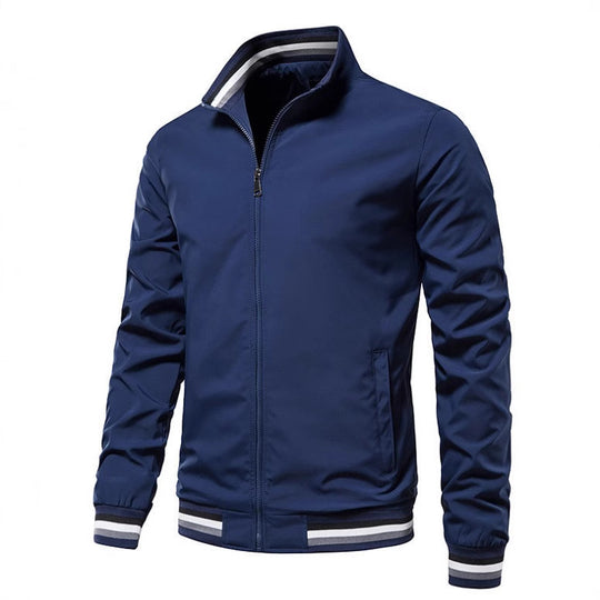 Herren modische Bomberjacke mit elastischen Bündchen EB