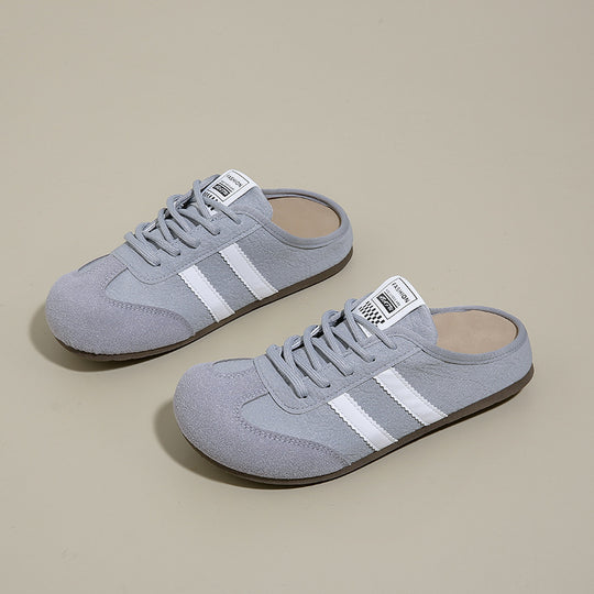 Damen Hausschuhe im sportlichen Stil mit klassischem Design EB