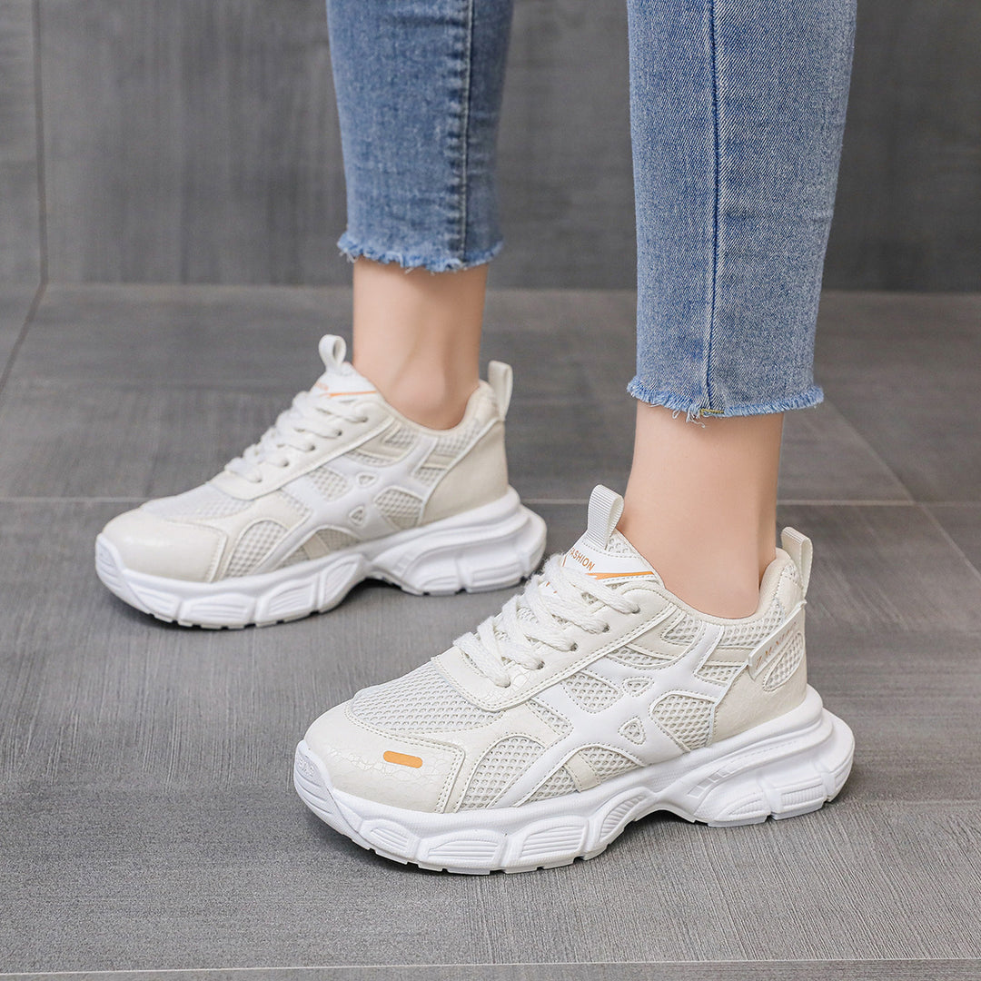 Damen Laufsohlen Sneakers mit atmungsaktivem Obermaterial EB