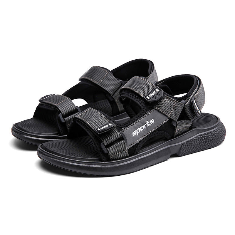 Damen Bequeme und vielseitige Freizeitsandalen mit verstellbaren Riemen EB