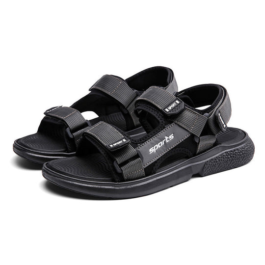 Damen Bequeme und vielseitige Freizeitsandalen mit verstellbaren Riemen EB