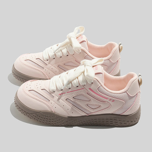 Damen Sportliche Sneakers mit atmungsaktiver Innenpolsterung und rutschfester Sohle EB