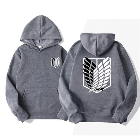 Damen Kapuzenpullover mit klassischem Anime-Motiv EB