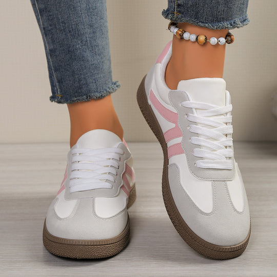 Damen Sneakers im sportlichen Design mit atmungsaktivem Obermaterial und bequemer Dämpfung EB